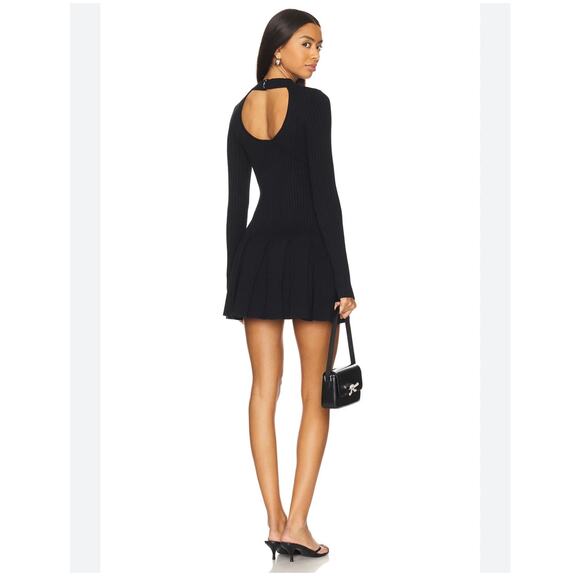 Free People Emmy Mini Dress - Black - Size Large - Picture 1 of 6